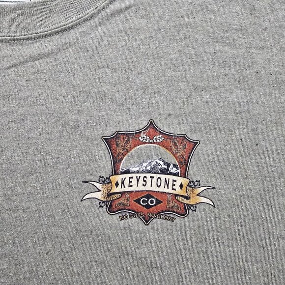 Keystone Colorado Tshirt Mens 2XL Short Sleeve Ski Resort‎ Skiing Snow Outdoors - Picture 3 of 8